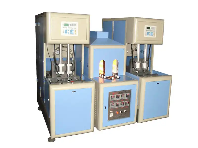 semi auto bottle blowing machine