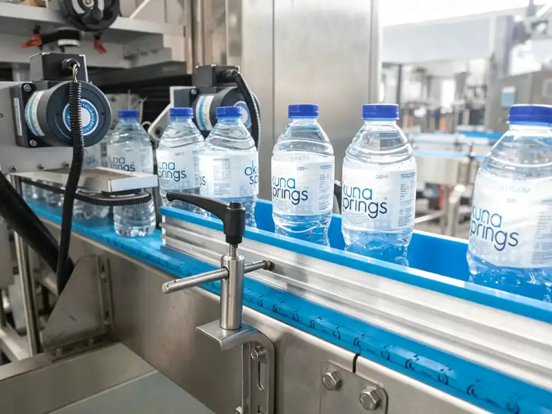 Plastic Bottle Labeling